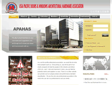 Tablet Screenshot of apahas.com